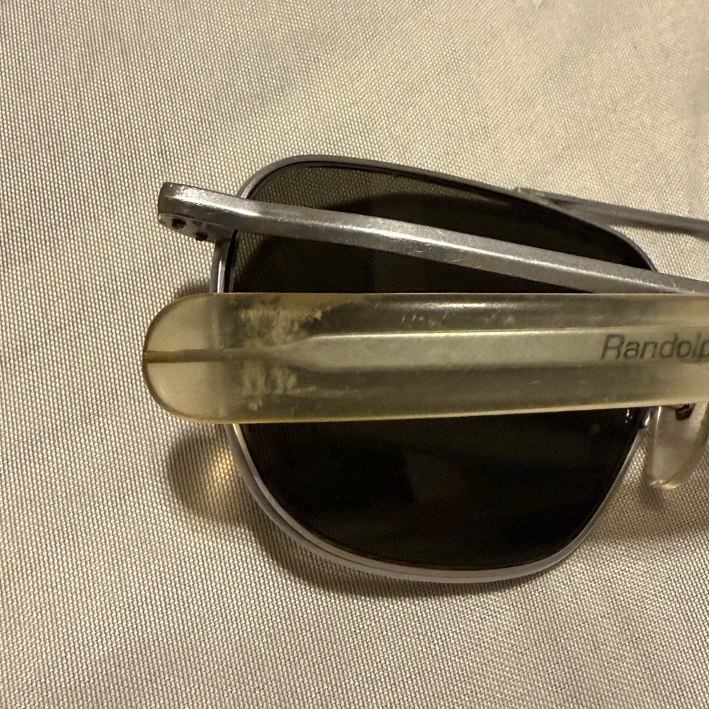 Randolph engineering Silver Aviator Sunglasses - image 11